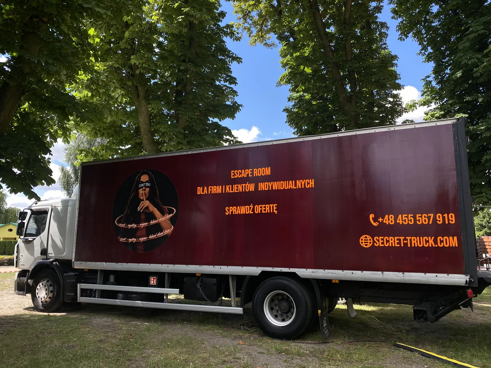 Secret Truck as a mobile event attraction